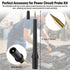 2PCS 4Mm 3 PT1000 Probe Tip Banana Jack Probe Accessories for Power Circuit Probe Kit - Probe Caps for VXSCAN