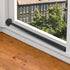 2 Pack 2-in-1 Jammer Door Security Bars, Anti-Slip Heavy Duty Door Stoppers Sliding Patio Bar, Adjustable Barricade