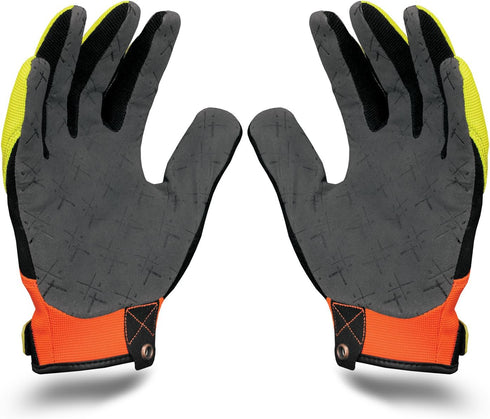 Ironclad Men's Work Gloves EXO PRO HI VIZ - Hi-viz Yellow & Orange, XX-Large US