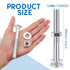 Zonon 12 Sets Galvanized Carriage Bolt Kit, Rust Resistance Bolts, Washers, and Nuts for Fastening Accessories
