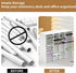 AOPOKOLGG 270 Marker Organizer, Slots Marker Holder Organizer Marker Storage with Divider Art Marker Rack for Pencils