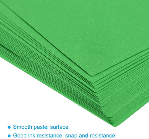 50 8.3 11.7Inch 80gsm MECCANIXITY Sheets Colored Copy Paper x Printer Paper Emerald Green for Office Printing, Document