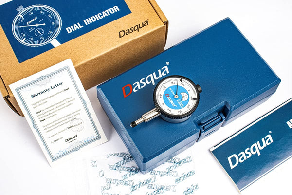Dasqua 5121-1102 0-5Mm Flat Back Mini Metric Dial Indicator