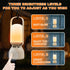 11 Dimmable Camping Lantern with Speaker, Portable Rechargeable Outdoor Lantern, Mode RGB Color LED Night Light