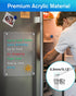 MaxGear Small Magnetic Dry Erase Board for Refrigerator, 12"X 8" Kitchen Menu Planner with Markers