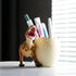 Dinosaur Pen Holder & Pencil Holder for Desk, Trex Desk Accessories, Jurassic Park Office School Supplies, Dino