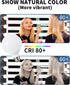 8 Pack Daylight LED Globe Light Bulbs, 120V 60 Watt Equivalent, E26 Medium Base, Non-Dimmable 5000K Bright G25