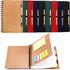 SOUJOY 10 Pack A5 Spiral Notebooks, Lined Notepad with Pen, Kraft Paper, Sticky Notes, Page Marker Tabs