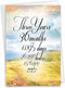 NobleWorks 3 Year Anniversary Recovery Greeting Card (5 X 7 Inch) with Envelope - Encouragement Sobriety Milestone