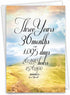 NobleWorks 3 Year Anniversary Recovery Greeting Card (5 X 7 Inch) with Envelope - Encouragement Sobriety Milestone