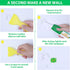 Drywall Repair Kit - Large Hole Patch Kit, Wall Mending Agent with Scraper, Easy to Fill Holes (2 Pcs)
