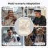 CAWRUGA 3-in-1 150 OWS AI Language Translator Earbuds, Real-Time Translation Earbuds Languages & Accents with APP