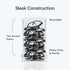 Acrylic Dispenser Bin for Bulk Storage, Safety Glasses Holder