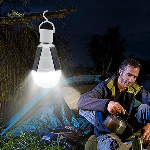 Bulb Bulb Solar Lights Led Battery Power Light Solar Rechargeable Camping Lights Lantern Tent Emergency Light