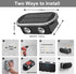 3 IP65 12H 2 Pack Ellasay Fence Lights Solar Powered: Outdoor LED Wall Lighting Dual Beam and Color Modes Waterproof