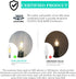 AMDTU 4000k Dimmable LED Chandelier Light Bulbs, 6 Pack, E12 Daylight White, 6W 60Watt Equivalent for Kitchen, Dining
