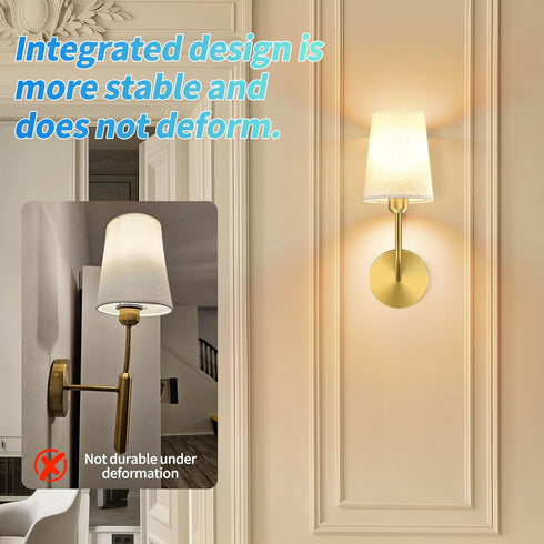 Set 2, 15000mAh Dimmable, Bulb JESLED Battery Operated Wall Sconce of Rechargeable Wall Lights with Timer Function