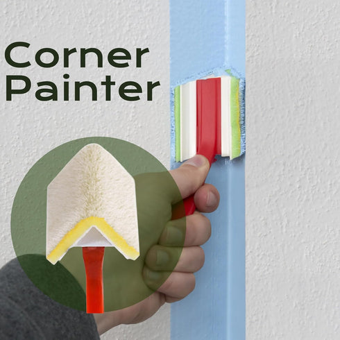 Paint Edger Trimmer with Pad Refills, Trim and Touch Up Painter for Corner Walls & Ceilings, Edger Applicator
