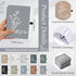 Inspirational 20 Pcs Employee Appreciation Gifts, Thank You Spiral Journal, Boho Aesthetic Floral Notepad, Motivational