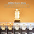 Sailstar G9 LED Bulb Dimmable, 40W Equivalent, 3000K Warm White, 400 Lumens, 360 Beam Angle, 4W G9 Bi-pin, 12 Pack
