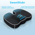SweetSlubr Set, Tailbone Ergonomic Memory Foam Seat Cushion & Lumbar Support Pillow Orthopedic Coccyx Cushion