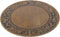 Generic Antique Zodiac Style Storage Bench Faceplate Multifunctional Console Table Plate for Cabinets