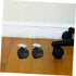 LIFKOME 12pcs Black Plastic Swivel Casters for Furniture No Brake Replacement Wheels for Office Chair Rolling Cart