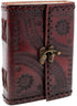MONTEXOO Leather Bound Journal Notebook, Genuine Embossed Journals, 6 X 8 inches, Lined Paper, 200 Pages