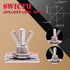 Twidec 3Pcs Heavy Duty Rocker Momentary Toggle Switch - 16A 250V AC DPDT 3 Position 6 Pin (ON)-Off-(ON) with Metal Boot