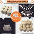 100PCS Polishing Buffing Wheel for Dremel - Polishing Kit, Polishing Wheel for Dremel Tool Accessories, with 1/8" Shank