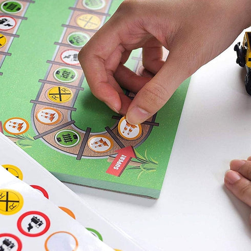 50 10.3 8.3 Potty Training Chart - Sticker Incentive Chart for Toddlers - Train-Themed Layout & Potty Training