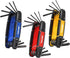 Topline 25-Piece Folding Allen Wrench Set - SAE, Metric, Torx Hex Key Set for Home Repair