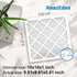 10x10x1 Air Filter MERV 8, 4 PACK AmazEden MPR 600 Pleated HVAC AC Furnace Dust Defense Air Filters Replacement (Exact Dimensions: 9.81x9.81x0.81 Inches)