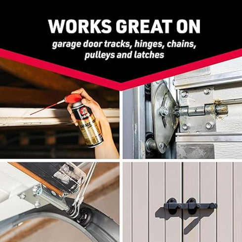 3-IN-ONE 2 11 OZ Pack, 100584, Professional Garage Door Lubricant with Smart Straw Sprays Ways, Twin Clear