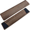 HAUSMODA Walnut Wooden Wrist Rest Pad for 75% 80% TKL Keyboard, Ergonomic Solid