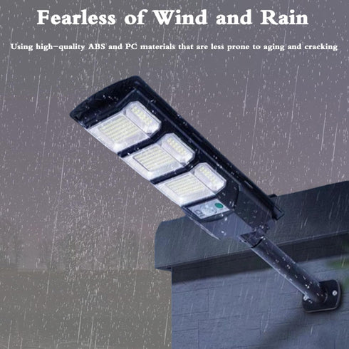 KVSXUIDU 324LED, IP67 commercial Solar outdoor lights, outdoor waterproof street light, equipped with mounting bracket