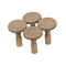 Zerodeko 4pcs Lamp Turn Knob Replacement for Light Fixtures Rotary Control for