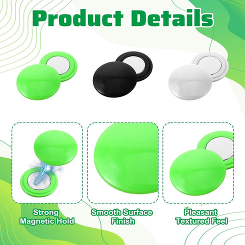 Yuanan 12 Pairs Marathon Bib Holder for Runners, Magnetic Number Holder, Race Bib Clips, Triathlon Cycling Field