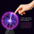 8 inch PowerTRC Plasma Ball, Plasma Night Lamp, Batter Powered Respond to Touch & Sound Plasma Globe, Party/Science