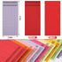 Panelee 96 Pcs Cash Envelopes for Budgeting Money Envelopes for Cash Budget Envelopes Bulk for Cash System 6.5 x 2.88 Inch Money Saving Envelopes for Cash Tracking Money Savings 12 Colors by Panelee