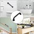 12'' Grab Handle Railing Wall Railing for Elderly Handrail Grab Rail Stainless Steel Pipe Hand Rail Safety Handle Bar