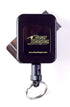 Gear Keeper Retractable Keychain for Keys & Badges - Stainless Steel Rotating Belt Clip, Holds Up to 7 Keys