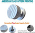 Welding Hood Pipeliner Helmet Fasteners-1Pair, Silver Aluminum Replacement Parts