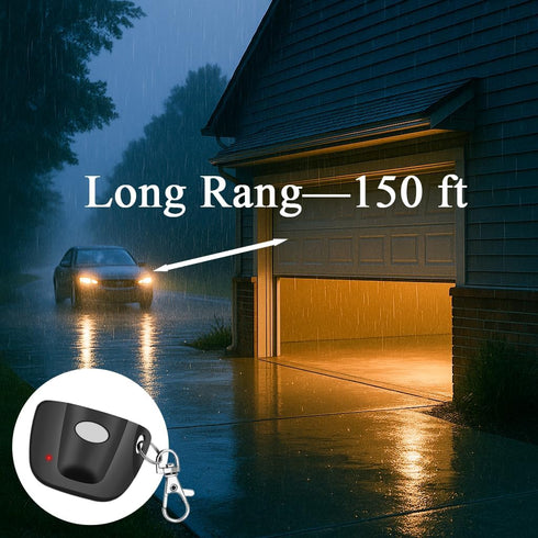 LongCtrl 2-Pack 300MHz 10 3089,3070,3060,308911,MCS308911,MCS306010,MCS3070 Only dip Switch for Multicode Garage Gate