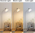 74" Bulb Floor Lamps for Living Room with Adjustable Arm, Tall Lamp for Bedroom or Office Corner, Standing Lamp