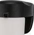 6106700 Dimmable One-Light LED Outdoor Wall Fixture with Dusk to Dawn Sensor, Black Finish with Frosted Opal Glass