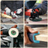 20 4 Inch 120/180/240/320 80/120/180 PCS Polishing Grinding Wheel Kit, Nylon Fiber Flap Disc Grit, Nylon Fiber & Wool