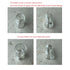 5ml Glass Vials with Screw Caps and Plastic Stoppers, Leak-Proof Sample Vial, 25PCS
