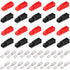 smseace 10Pairs 15/30Amp Power Connectors 1.5-4mm² (20-12AWG) Quick Connect/Disconnect for Forklift/Golf Cart