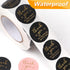 Thank You Round Stickers for Supporting My Small Business, Adhesive Labels, 3-Color, 1 inch (2000 Pcs, 4 Rolls)